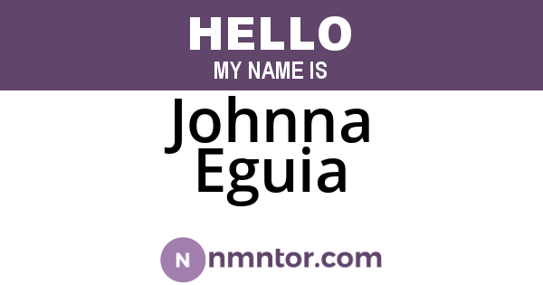 Johnna Eguia