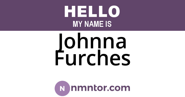 Johnna Furches