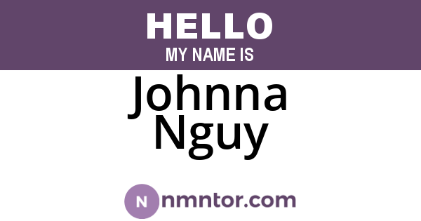 Johnna Nguy