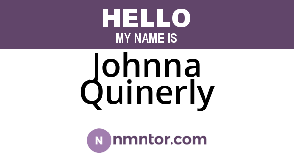 Johnna Quinerly
