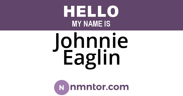 Johnnie Eaglin