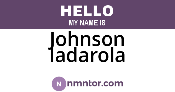 Johnson Iadarola