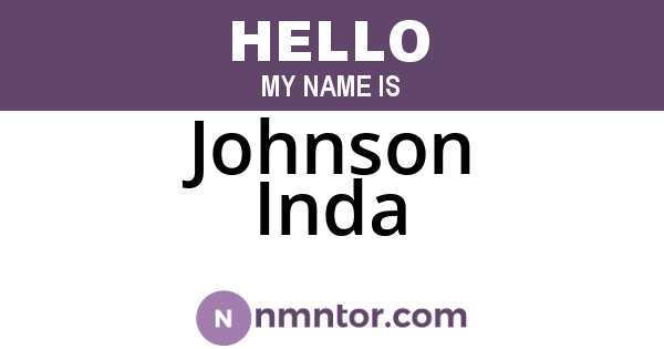 Johnson Inda