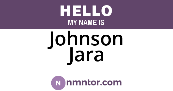 Johnson Jara
