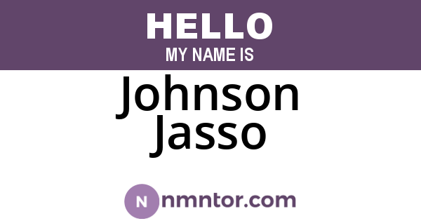 Johnson Jasso