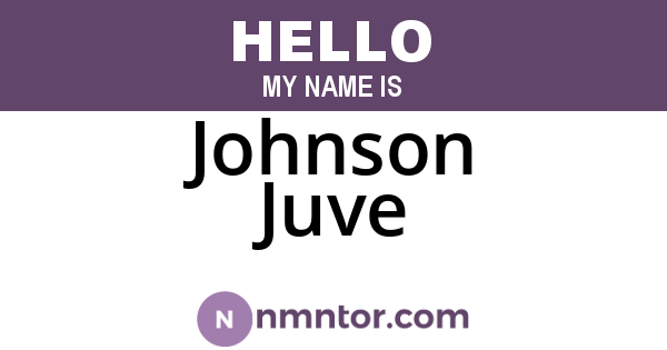 Johnson Juve