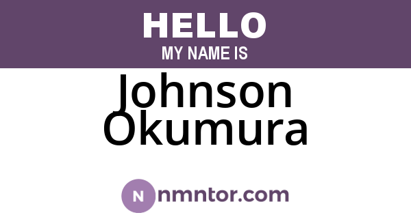 Johnson Okumura