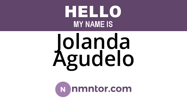 Jolanda Agudelo