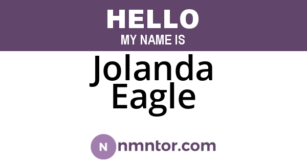Jolanda Eagle