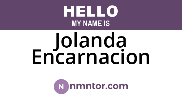 Jolanda Encarnacion