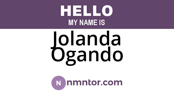 Jolanda Ogando