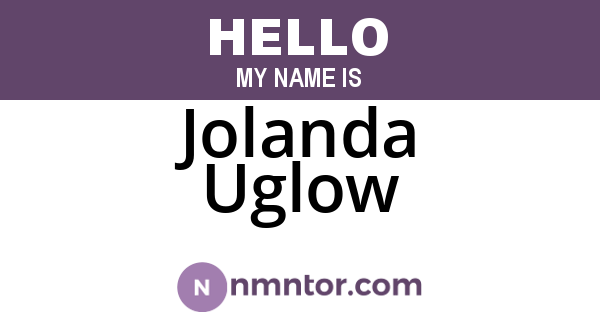 Jolanda Uglow