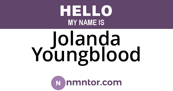 Jolanda Youngblood