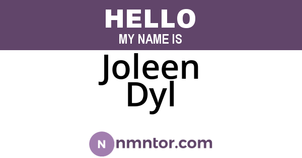Joleen Dyl