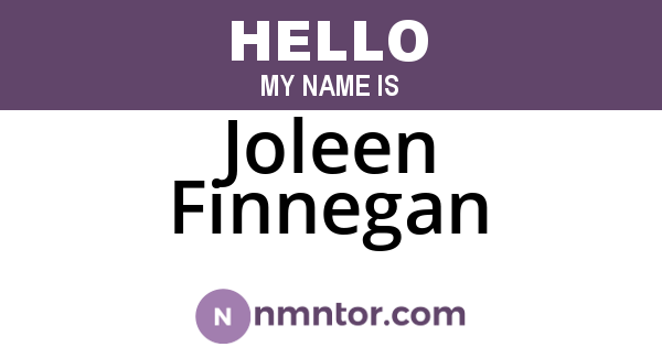 Joleen Finnegan