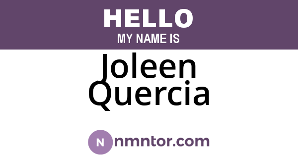 Joleen Quercia