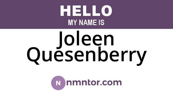 Joleen Quesenberry