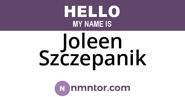 Joleen Szczepanik