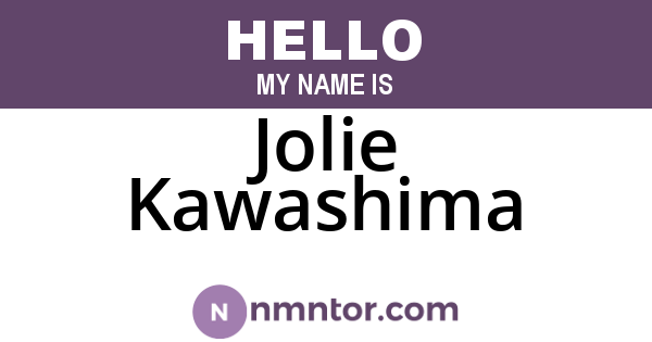 Jolie Kawashima