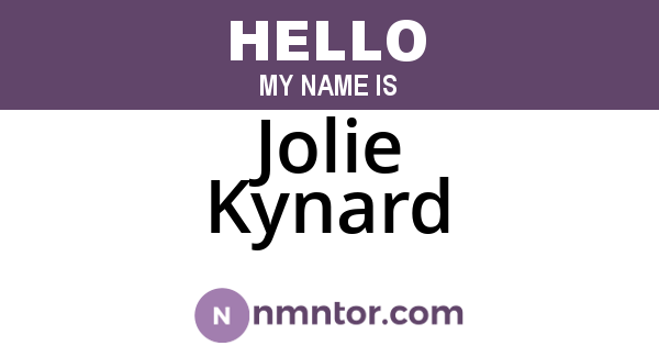Jolie Kynard