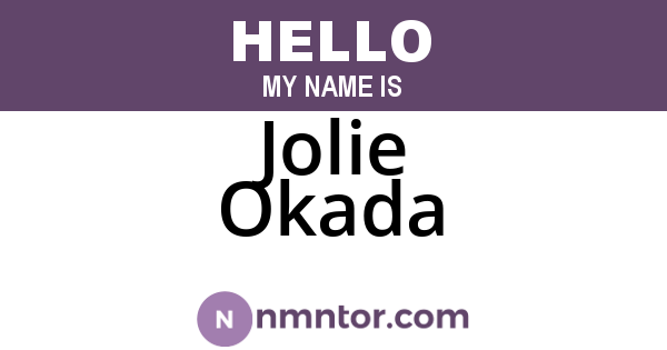Jolie Okada