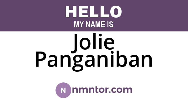 Jolie Panganiban