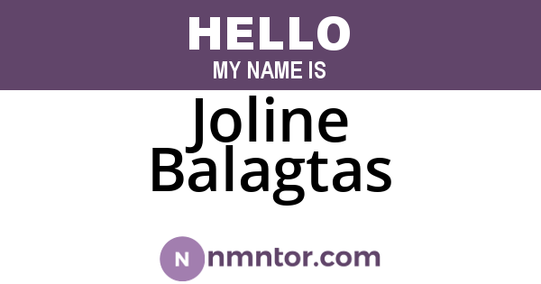 Joline Balagtas