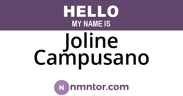 Joline Campusano