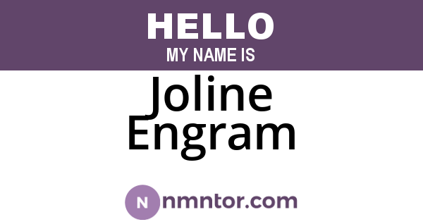 Joline Engram