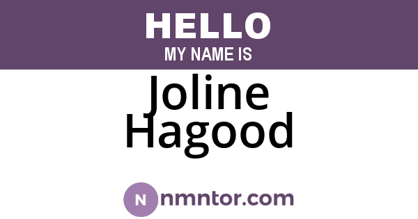 Joline Hagood