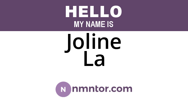 Joline La