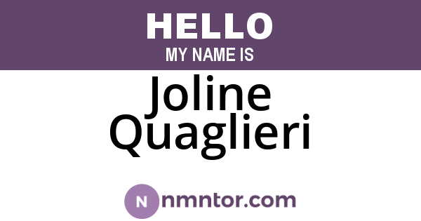 Joline Quaglieri
