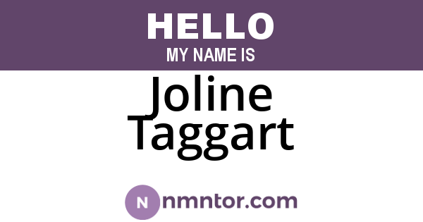 Joline Taggart