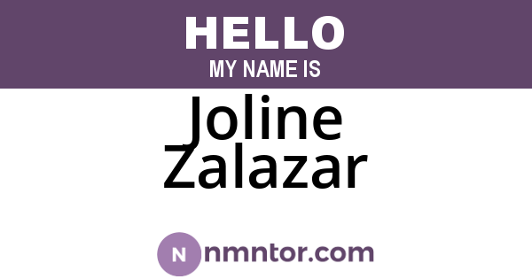 Joline Zalazar