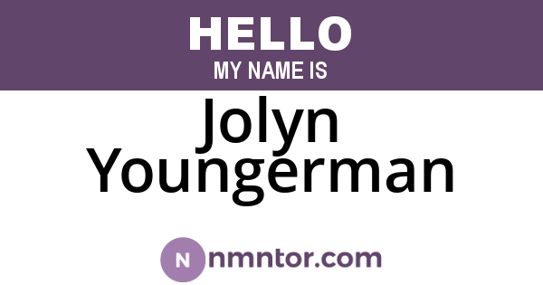 Jolyn Youngerman