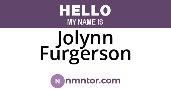 Jolynn Furgerson