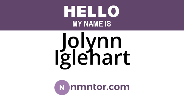 Jolynn Iglehart
