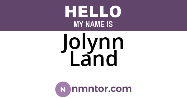Jolynn Land
