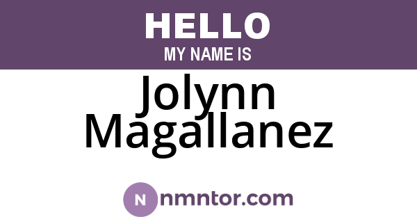 Jolynn Magallanez
