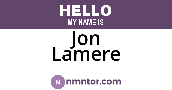 Jon Lamere