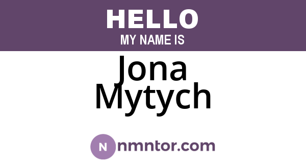 Jona Mytych