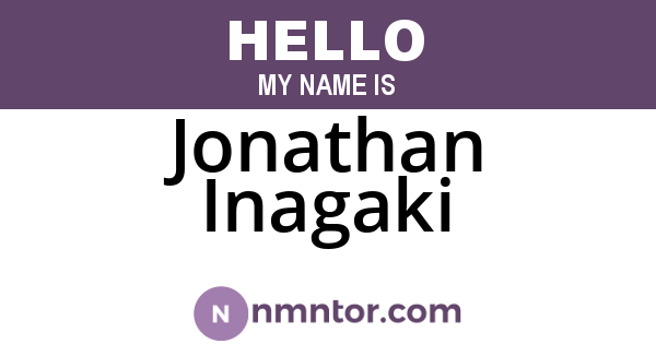 Jonathan Inagaki