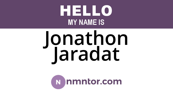 Jonathon Jaradat
