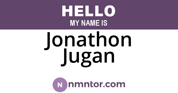 Jonathon Jugan