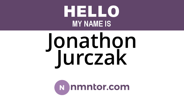 Jonathon Jurczak