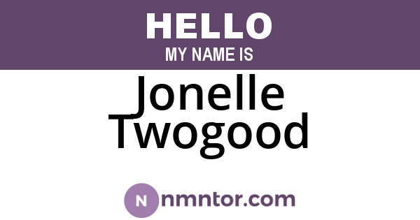 Jonelle Twogood