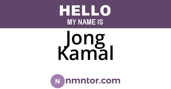 Jong Kamal