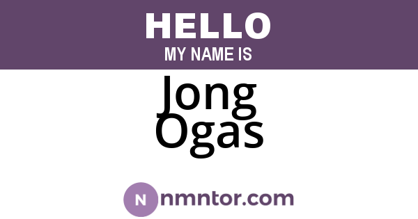 Jong Ogas