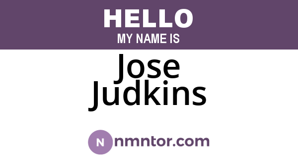 Jose Judkins