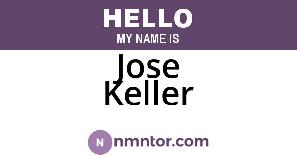 Jose Keller